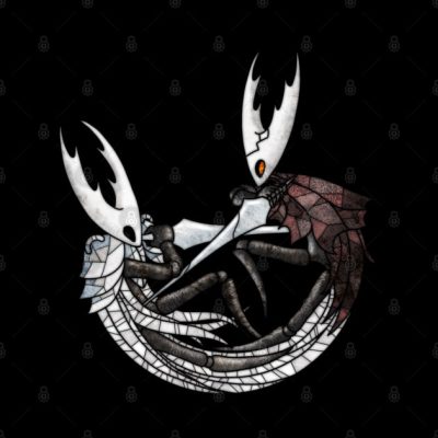 The Pure Vessel And The Hollow Knight Throw Pillow Official Hollow Knight Merch