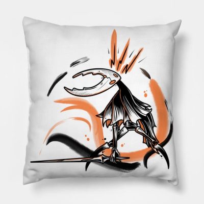 Shrieking Hollow Knight Throw Pillow Official Hollow Knight Merch