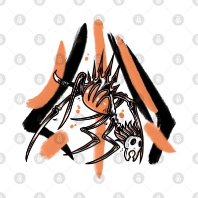 Nosk Stands Throw Pillow Official Hollow Knight Merch