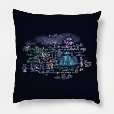 Hollownest Throw Pillow Official Hollow Knight Merch