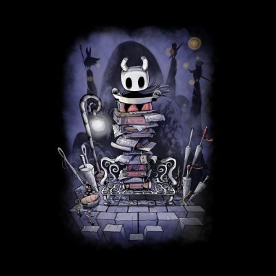 The Knight Without Name Throw Pillow Official Hollow Knight Merch