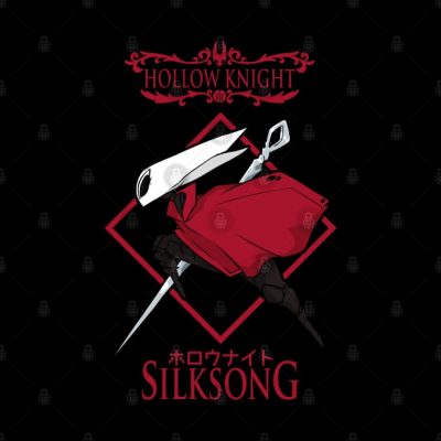 Hollow Knight Silksong Red Throw Pillow Official Hollow Knight Merch
