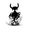 Dark Spirit Throw Pillow Official Hollow Knight Merch