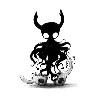 Dark Spirit Throw Pillow Official Hollow Knight Merch