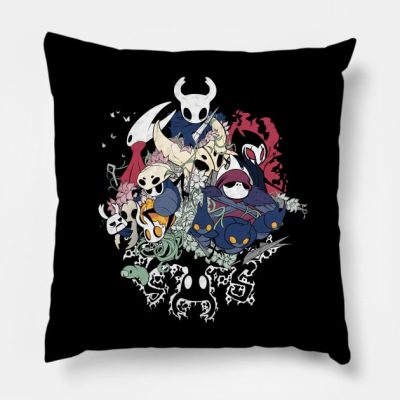 Hollow Crew Throw Pillow Official Hollow Knight Merch