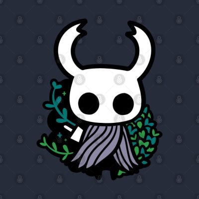 Hollow Knight The Knight Throw Pillow Official Hollow Knight Merch