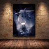 Game Hollow Knight Map Game Poster Decor HD Printed Canvas Painting Hallownest Posters Wall Art Picture 15 - Hollow Knight Store