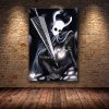 Game Hollow Knight Map Game Poster Decor HD Printed Canvas Painting Hallownest Posters Wall Art Picture 6 - Hollow Knight Store