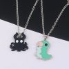 Game Hollow Knight Necklace Black Octopus Green Green Bug Pendant Rope Chain Cosplay Neutral Necklace Jewelry - Hollow Knight Store