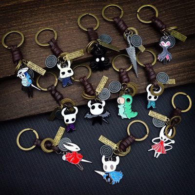 Hollow Knight Keychain Bone Nail The Pale king Figure Keyring Keychains for Men Game Accessories Car - Hollow Knight Store