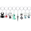 Hot Game Hollow Knight Keychain Metal Key Chains Octopus Pendant Car Bag Key Holder Cartoons llaveros - Hollow Knight Store