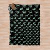 Hollow Knight Grub Pattern Throw Blanket Official Hollow Knight Merch