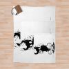 Hollow Void [Hollow Knight] Throw Blanket Official Hollow Knight Merch