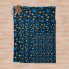 Lifeblood Hollow Knight Pattern Throw Blanket Official Hollow Knight Merch