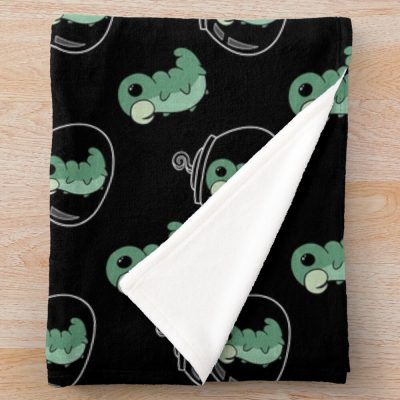 Hollow Knight Grub Pattern Throw Blanket Official Hollow Knight Merch