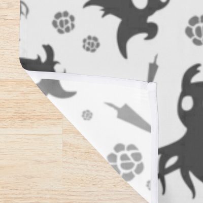 Void Hollow Knight Pattern Shower Curtain Official Hollow Knight Merch