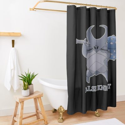 Hollow Knight False Knight - Hollow Knight Shower Curtain Official Hollow Knight Merch