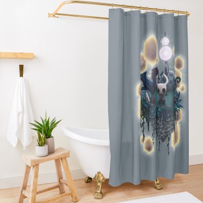 Hollow Knight Island Shower Curtain Official Hollow Knight Merch
