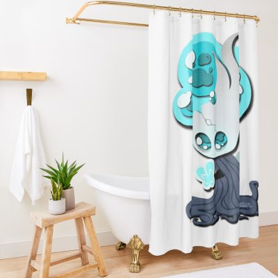 Hollow Knight Lifeblood Broken Vessel Shower Curtain Official Hollow Knight Merch