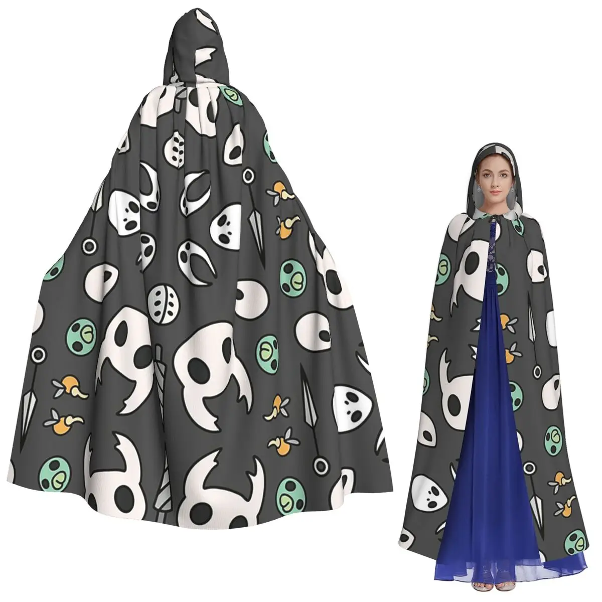 Hollow Knight 10 Long Hooded Cloak